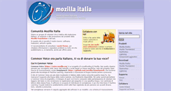 Desktop Screenshot of mozillaitalia.org
